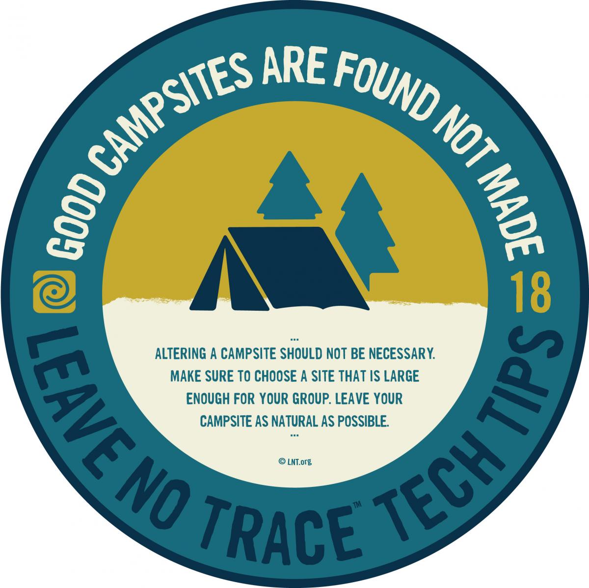 Leave no trace tech tips leave no trace