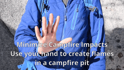 minimiser l'impact des feux de camp langue des signes gif